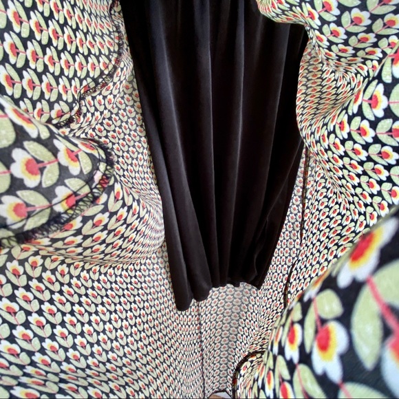 Sheer & Flowy Yellow Floral Summer Dress - Picture 10 of 11